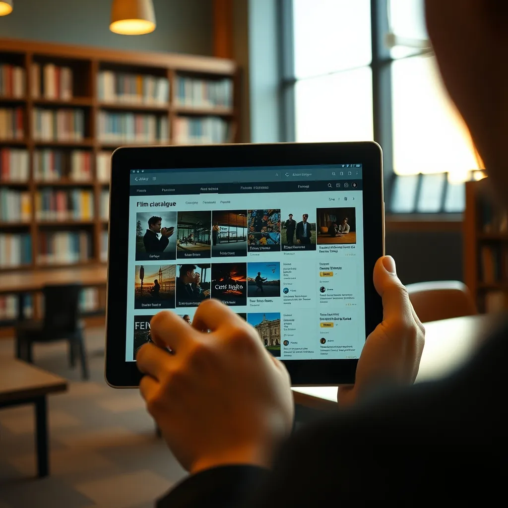 Les médiathèques municipales proposent souvent un accès gratuit à des plateformes de vidéo à la demande cinéphiles