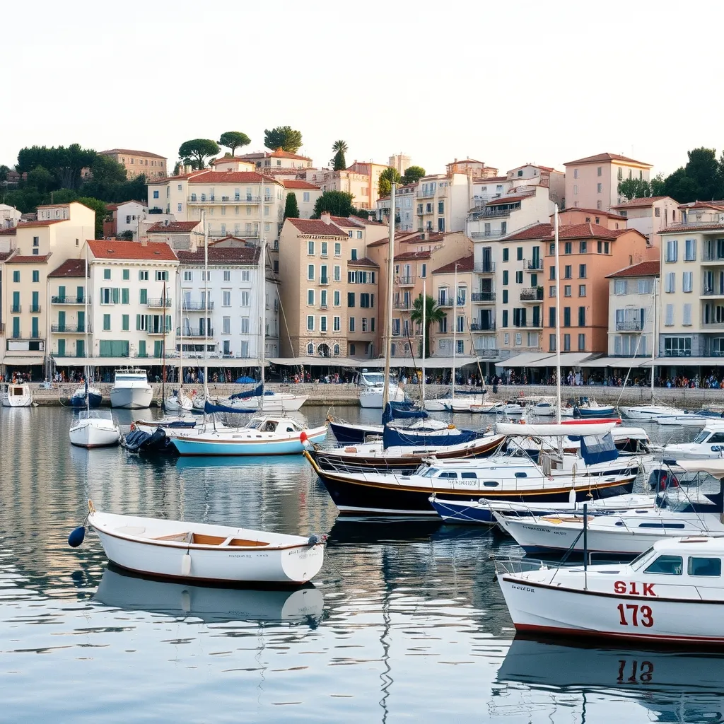 Le port d'Antibes, alternative abordable pour se loger près de Cannes