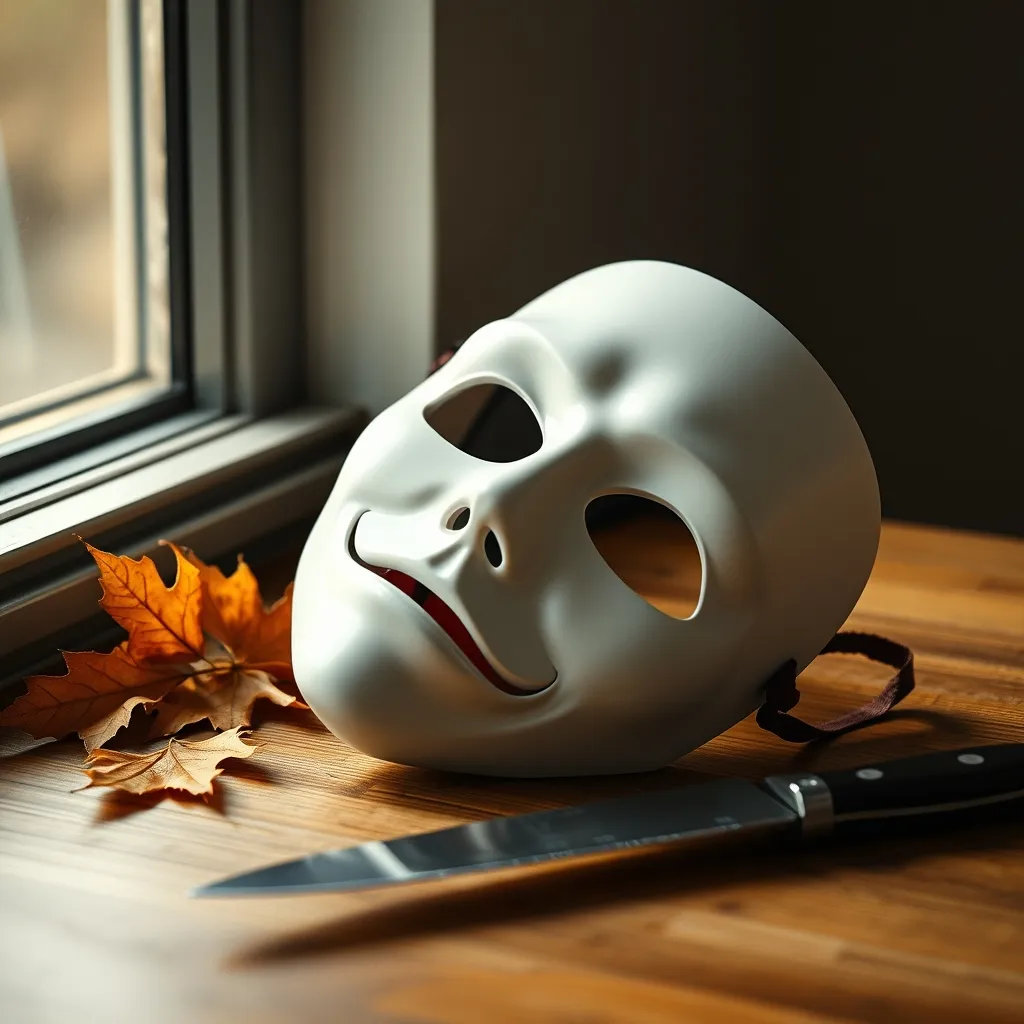 Le masque blanc et le couteau de cuisine, attributs iconiques de Michael Myers depuis 1978